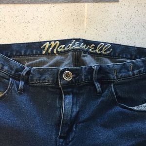 Madewell skinny/ straight leg jeans